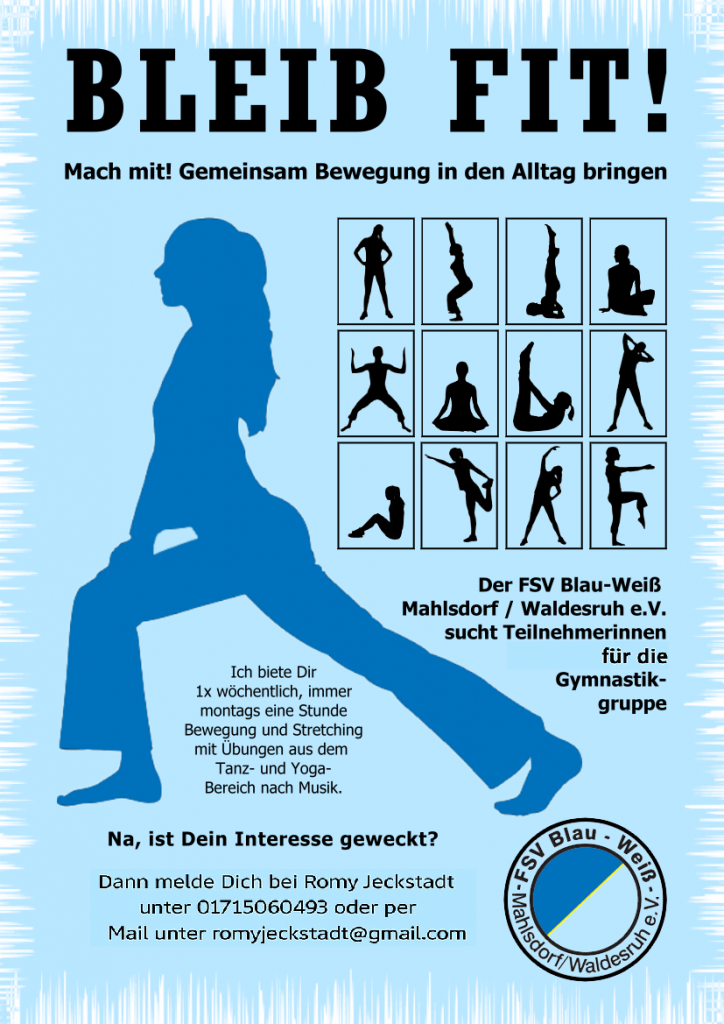 Schnupperrunde für alle: Bewegung nach und mit Musik in Mahlsdorf